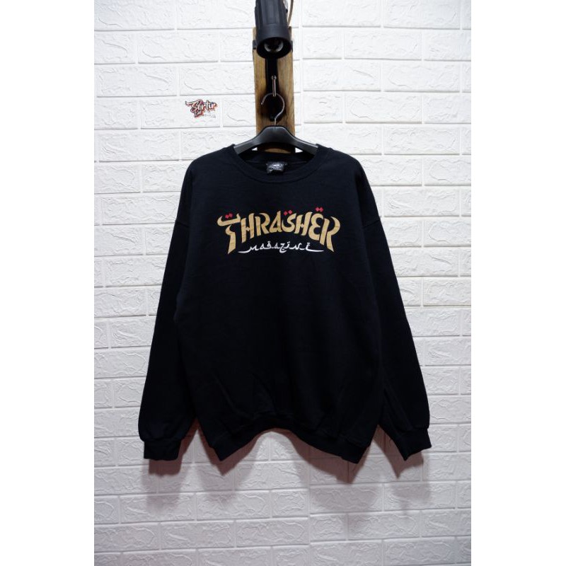 crewneck thrasher second thrasher bekas thrasher preloved