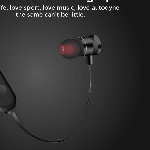 ➤ Earphone / Bluetooth Magnetic Wireless Sport Joyseus - EP0019 ✹