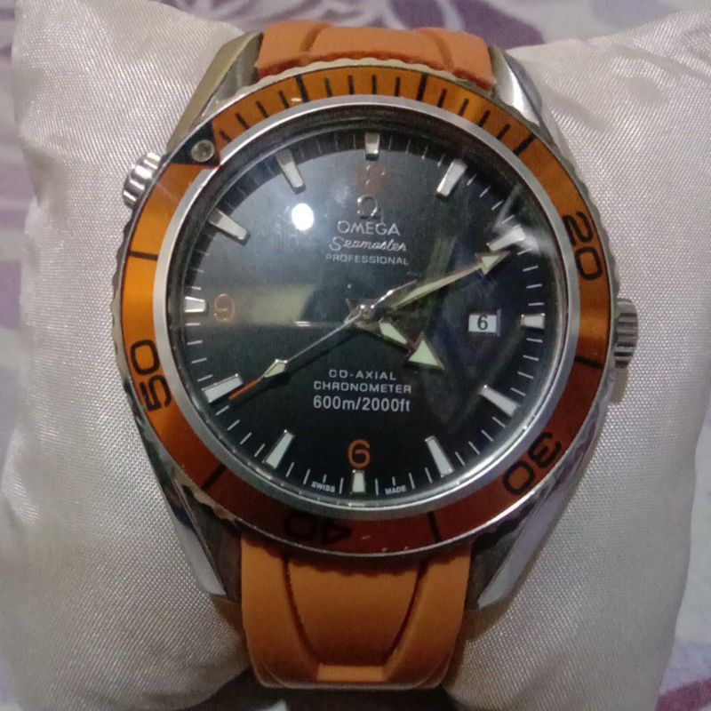 Jam OMEGA Seamaster profesional Planet ocean 60m/2000ft original second