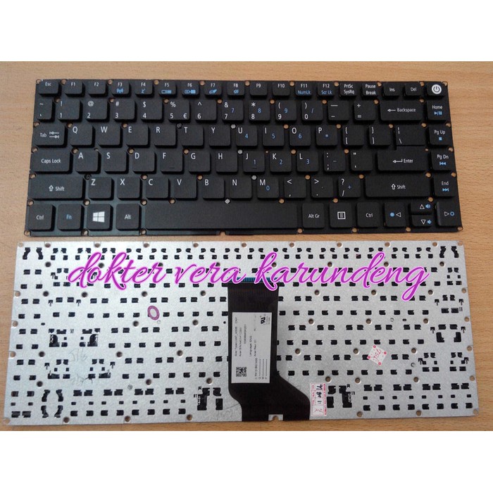 Laptop Acer keyboard, keyboard laptop AcerE5-473, Acer keyboard laptop