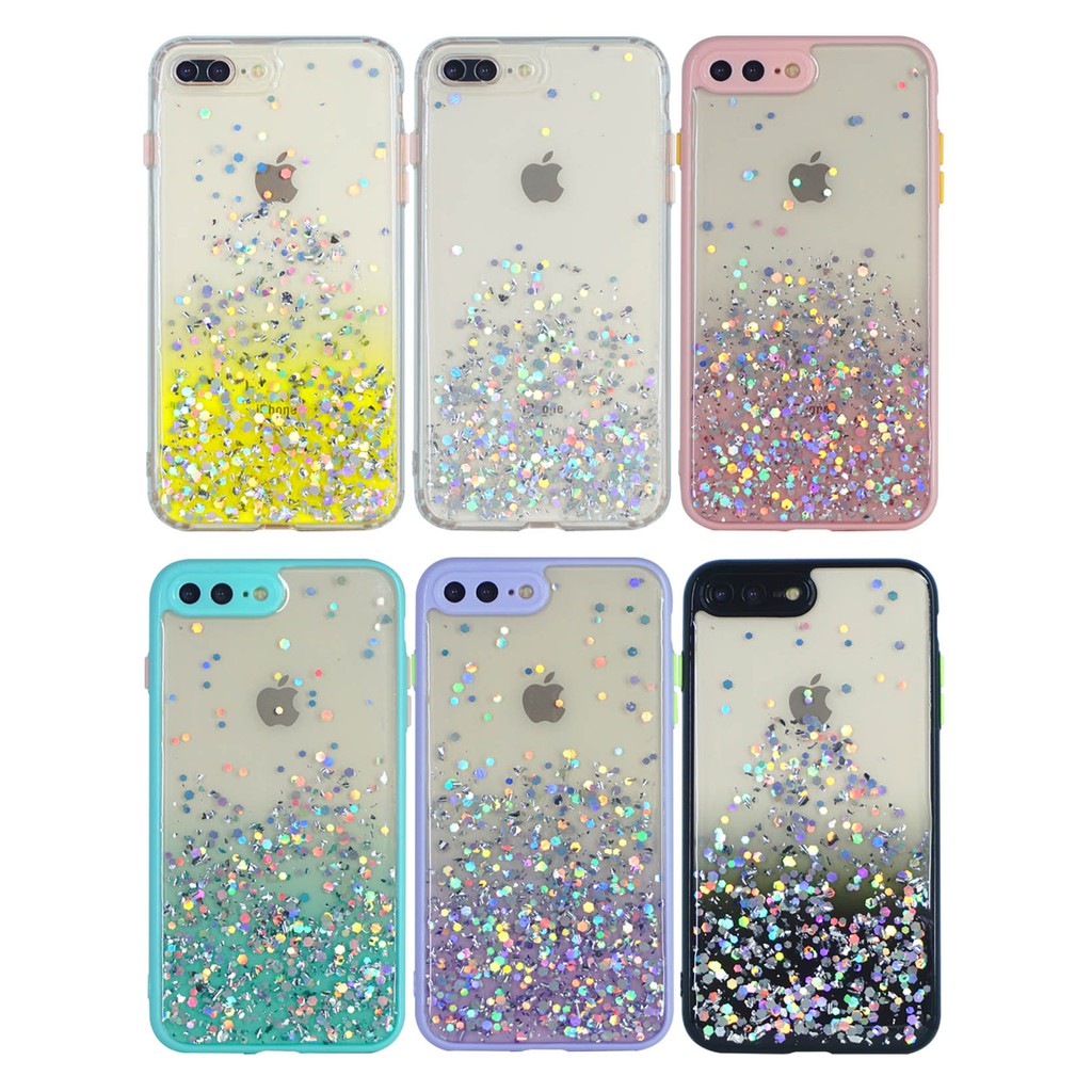 Xiaomi Redmi 8A  Redmi 9 Note 8  Note 8PRO  Redmi 9A  Note 9PRO Case Casing Soft Fuze Glitter Bumper Glitter Dove Candy Glitter