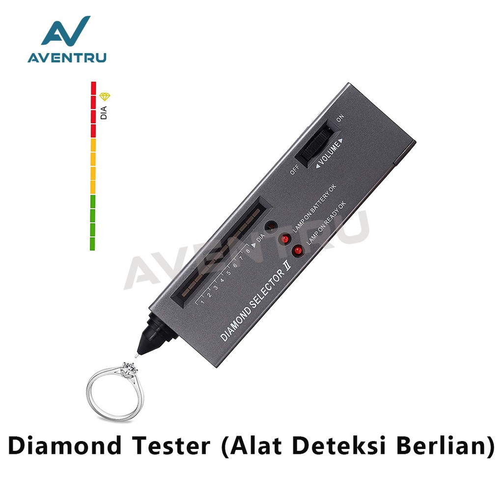 Alat deteksi berlian / diamond, gemstone - Alat tester batu mulia