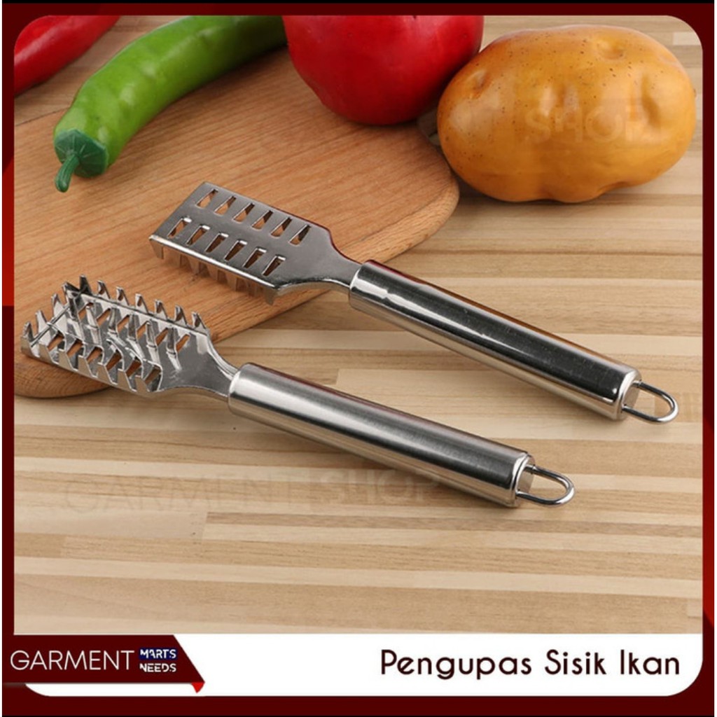 Bahan STAINLESS New Pengupas Sisik Ikan