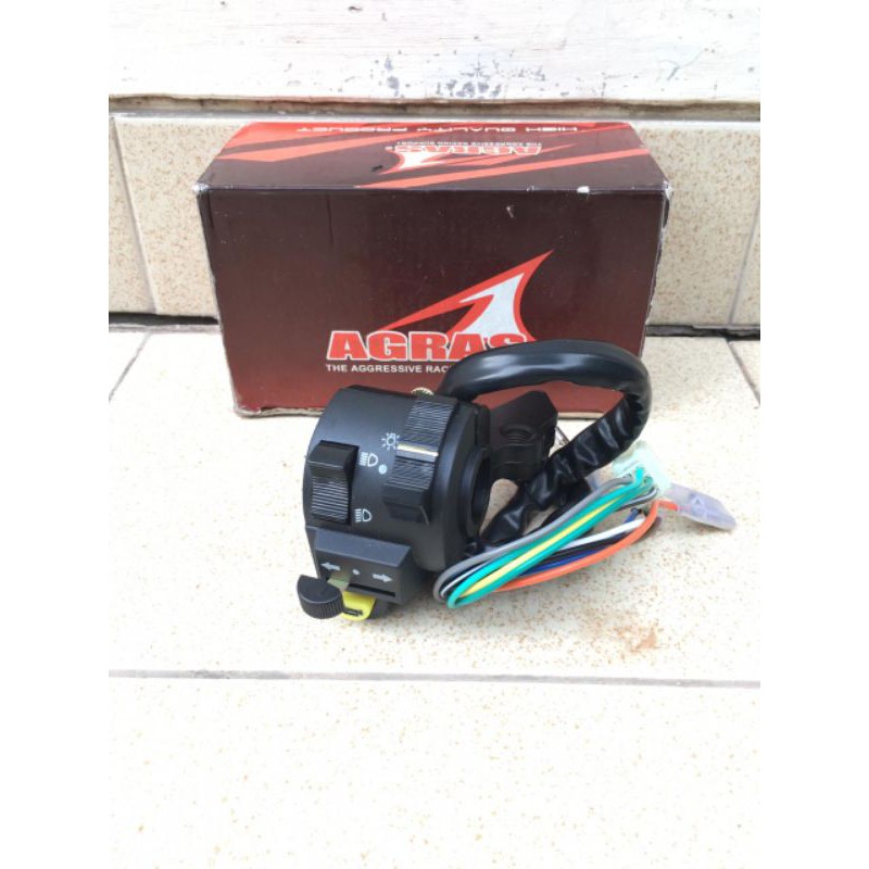 Holder Saklar Switch Kiri Saklar Lampu Sein Klakson Honda WiN100 Win 100 Win New Taun Muda