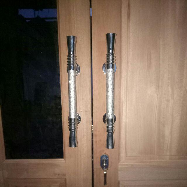 Paket Handle Pintu Stainless 35cm  2set + Body Pelor Promo