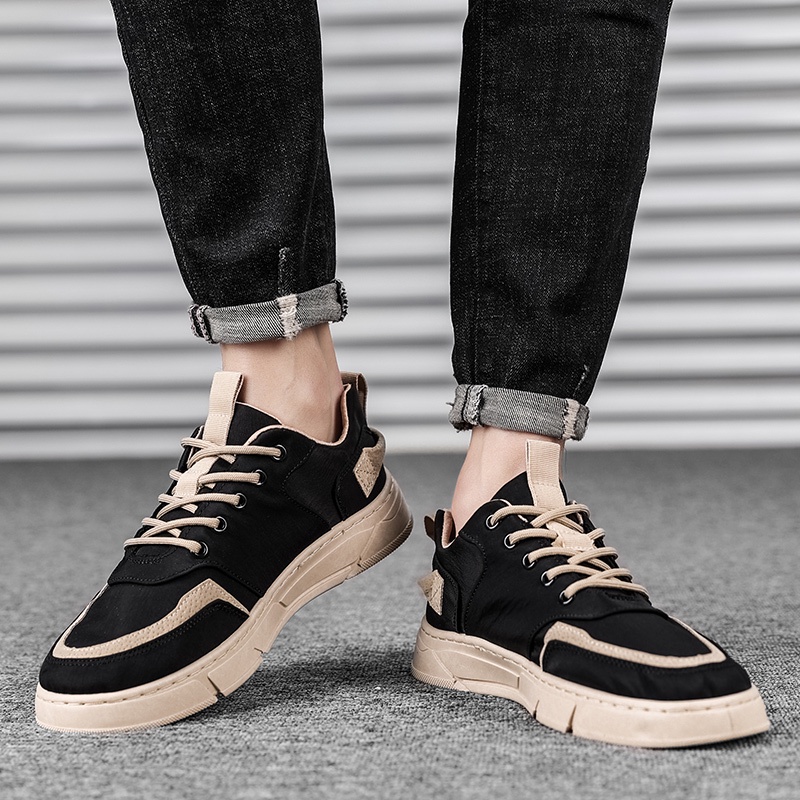 Mainland Sepatu Pria Impor Sneakers Olahraga Cowok Sepatu Kasual Fashion KSR301