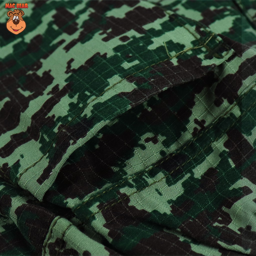 MacBear Celana  Panjang  Anak  Laki  laki  Army Motif Kotak 6  