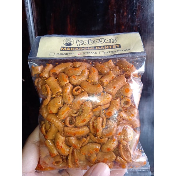

Makaroni bantet pedas 70 gram