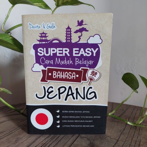 Buku Bahasa : Super Easy Cara Mudah Belajar Bahasa Jepang : Bahasa Asing