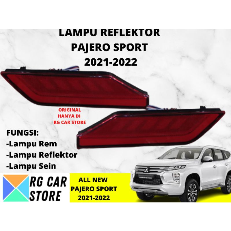 LAMPU REFLEKTOR ALL NEW PEJERO SPORT 2021-2022 DIJAMIN PNP BERKUALITAS