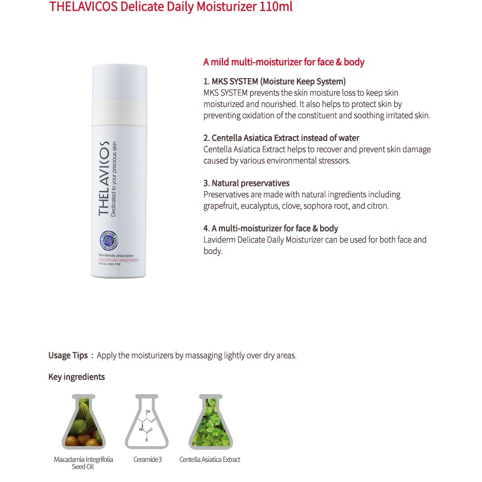 thelavicos delicate daily moisturizer