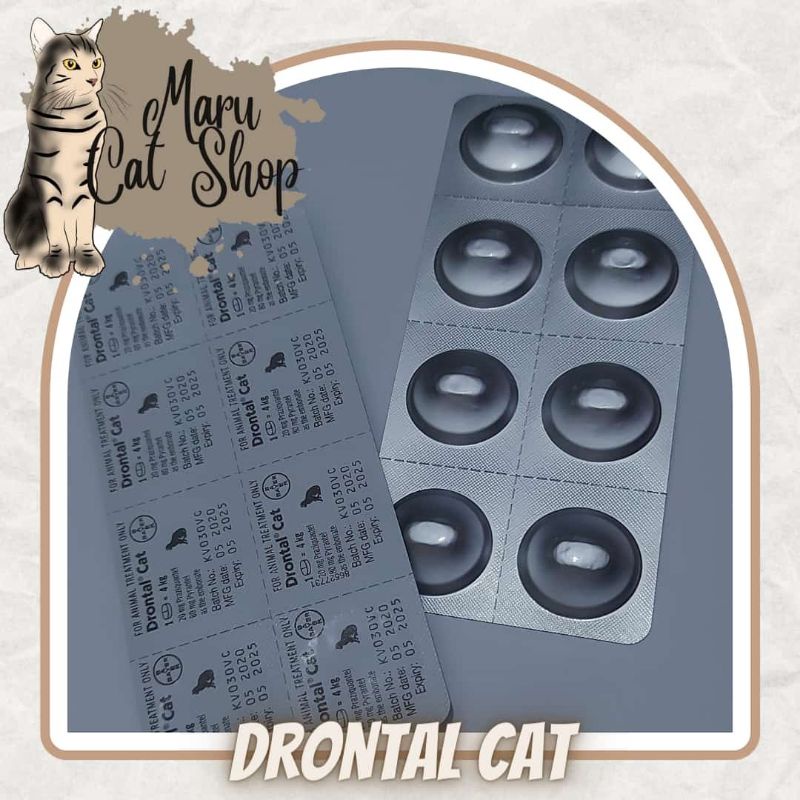 Drontal Cat ASLI/ORIGINAL Elanco