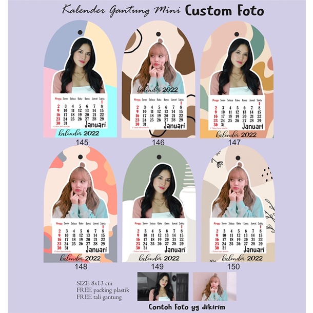 

Kalender 2022 Gantung Mini aesthetic/unik part 2