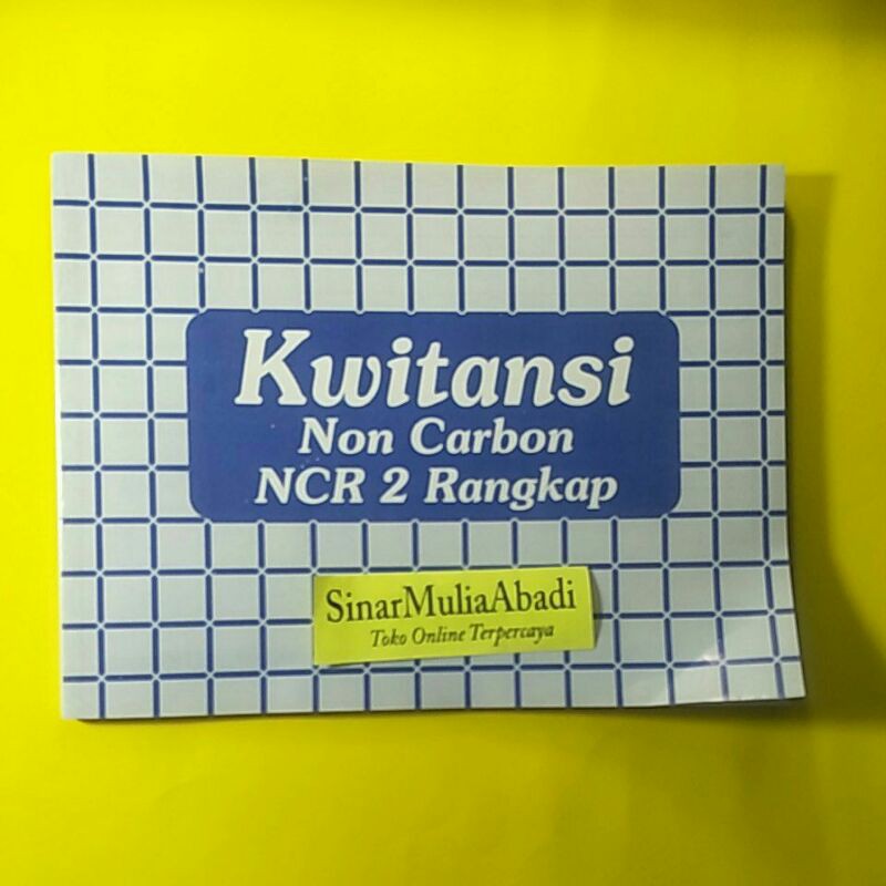 

Buku Kwitansi Rangkap 2 NCR Size 1/2 Folio