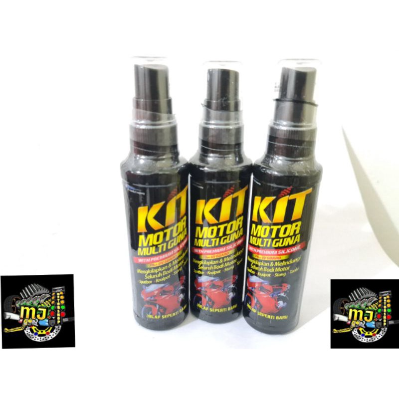 KIT MOTOR MULTIGUNA SPRAY PUMP SEMPROT MURAH KEMASAN 100 ML MELINDUNGI MENGKILAPKAN BODI MOTOR MOBIL