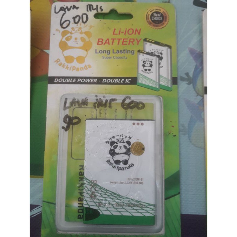 baterai lava iris 600