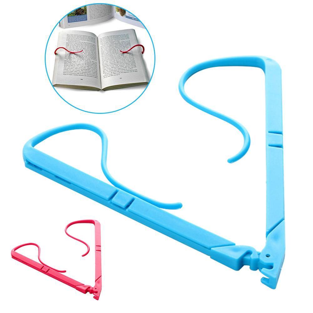 Klip Penyangga Membaca Buku Agustina Aksesoris Meja Lipat Portable Organizer Clamp Hand Free Adjustable Reading Bracket