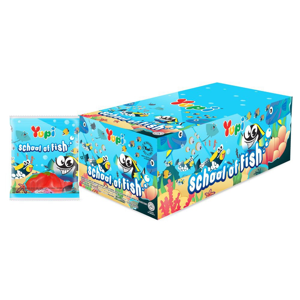 

Yupi School Of Fish 12pcs x 15gr