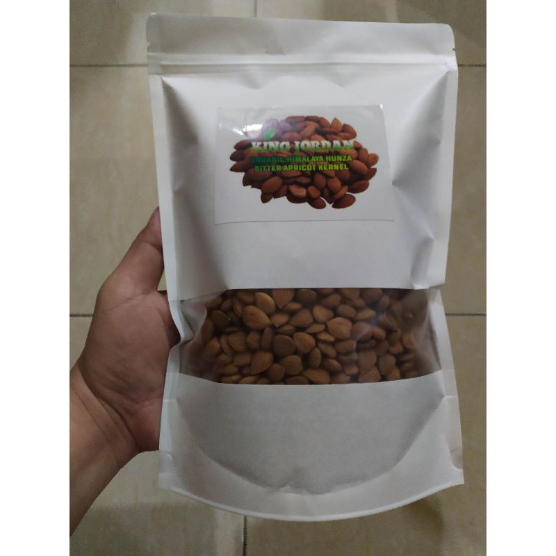 Biji aprikot atau apricot kernel organic himalaya