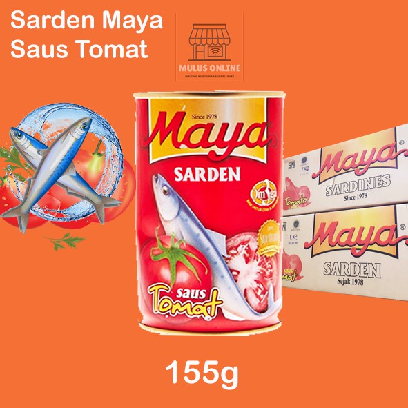 

Maya Sarden Saus Tomat [155g] Harga Grosir!