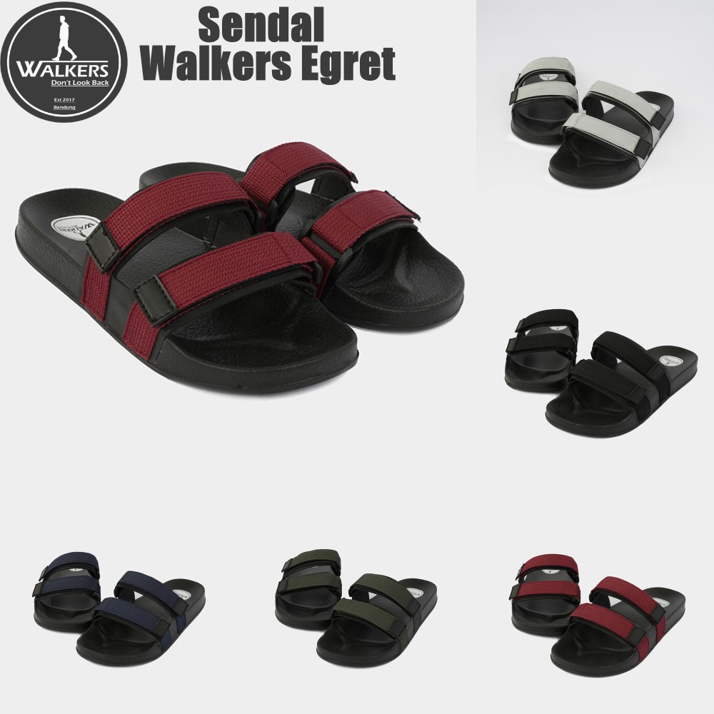 Best Seller !! Sandal Slide Pria Walkers Weber Sendal Pria Bahan Karet Fashion Cowok Murah