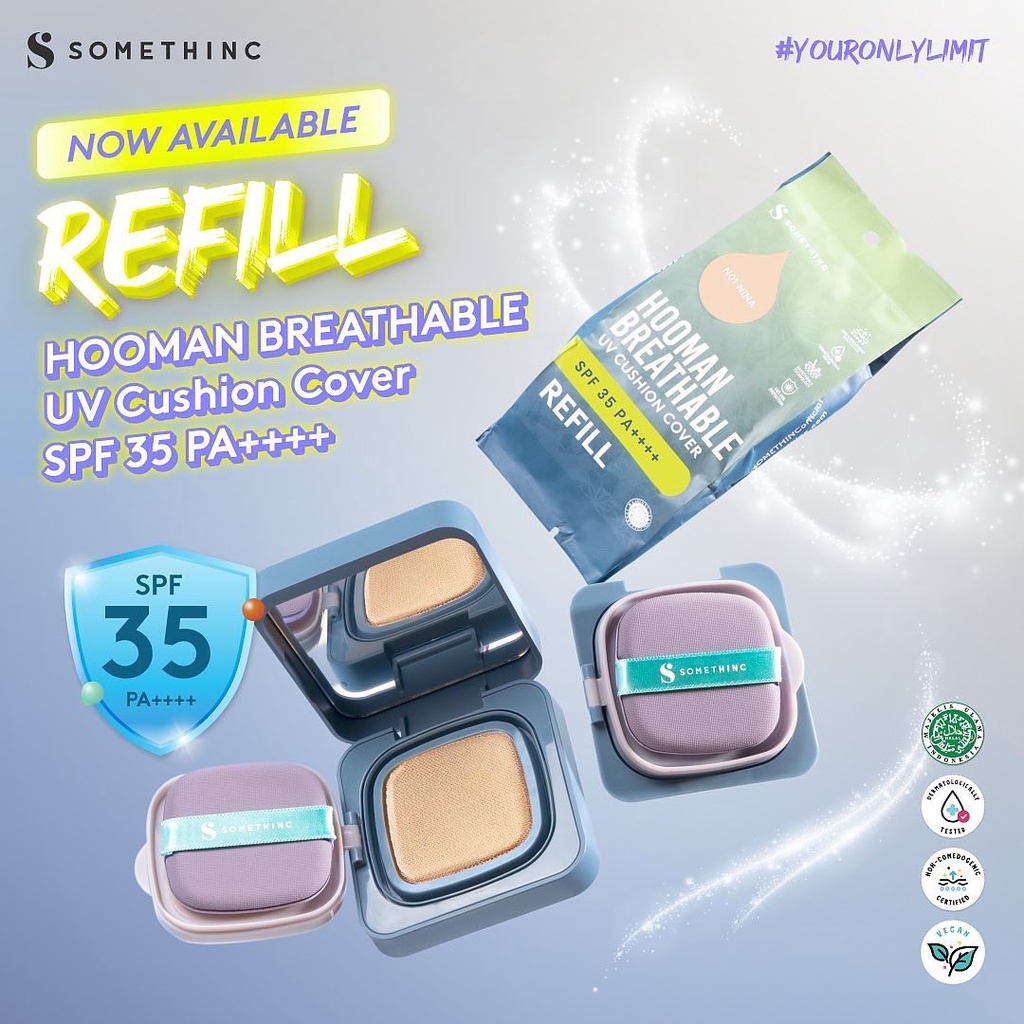 SOMETHINC (REFILL) HOOMAN Breathable UV Cushion Cover SPF35 PA++++