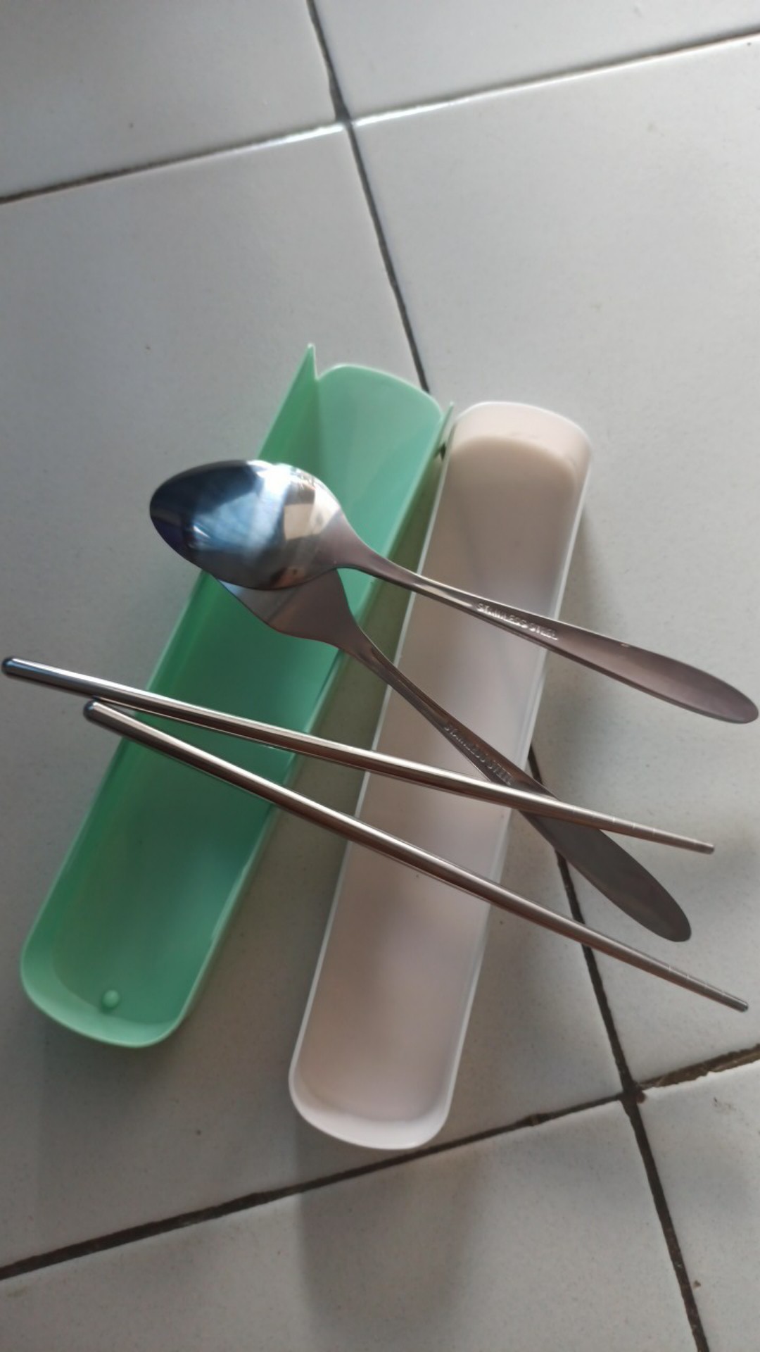 Sendok Set / Garpu Set / Alat Makan Set / Sumpit Set / Alat Makan Anak Set / Sendok Cuc-155