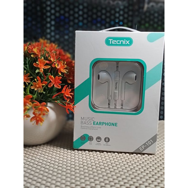 EARPHONE TECNIX MUSIC BASS EP 101