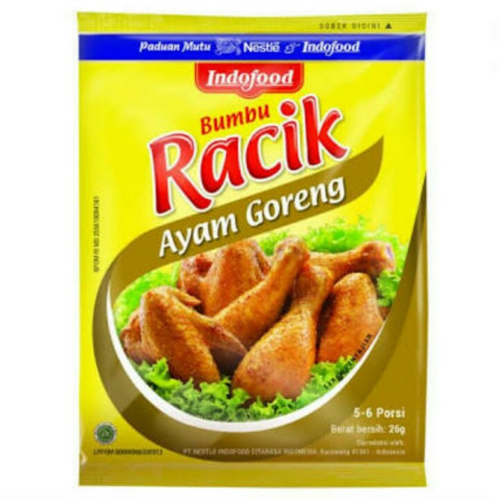 Bumbu Racik Indofood Ayam Goreng 26g Shopee Indonesia