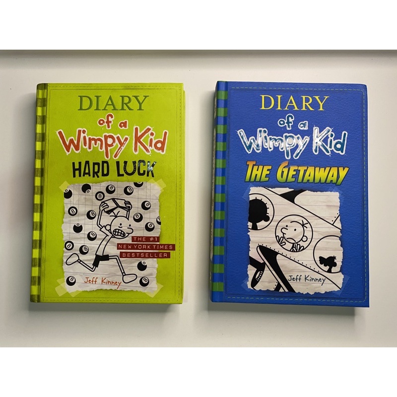 Buku Preloved Diary of a Wimpy Kid (Hard Luck & The Gateaway) hardcover