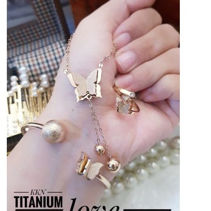 TiTanium set perhiasan wanita 266799