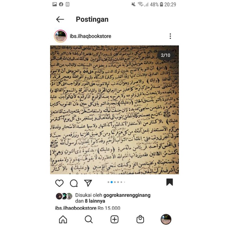 Risalah muawanah makna pesantren