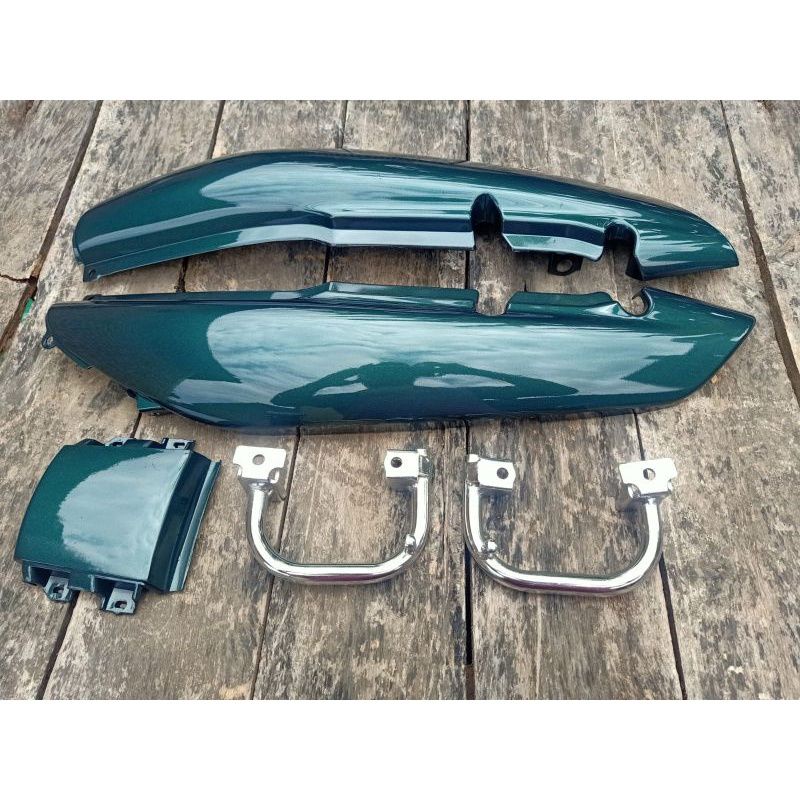 Cover Bodi Body Honda Tiger Lawas Tilas Hijau botol