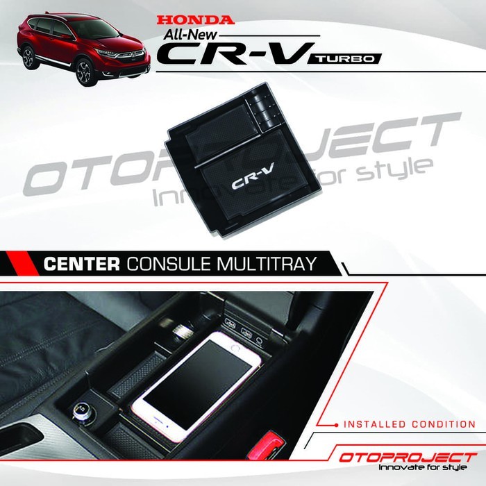 Center Console Multi Tray - Alas Consule Box Tengah CRV Turbo 2017