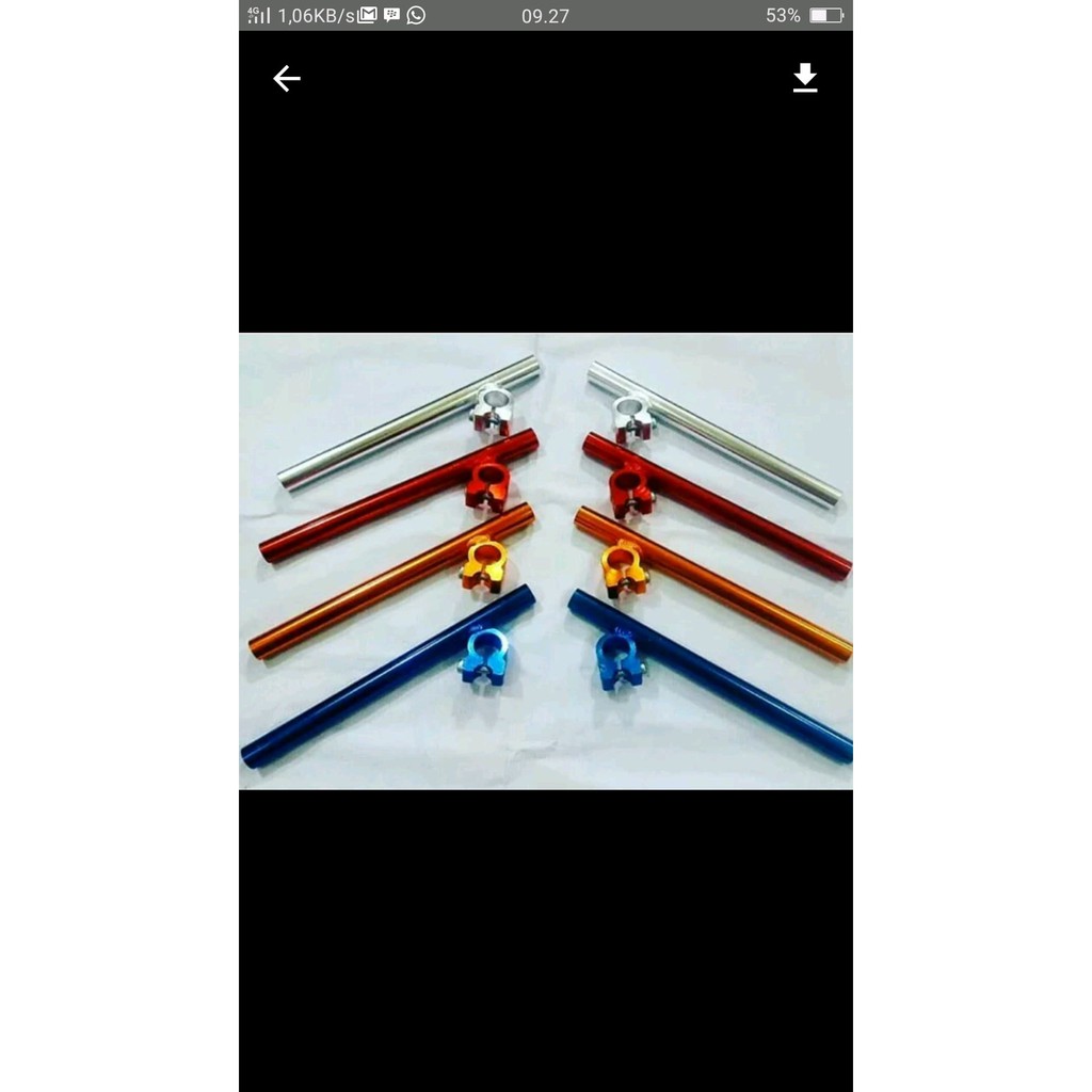 stang RC3 ninja R-ninja Rr-vixion dll diameter 33 terbaru model