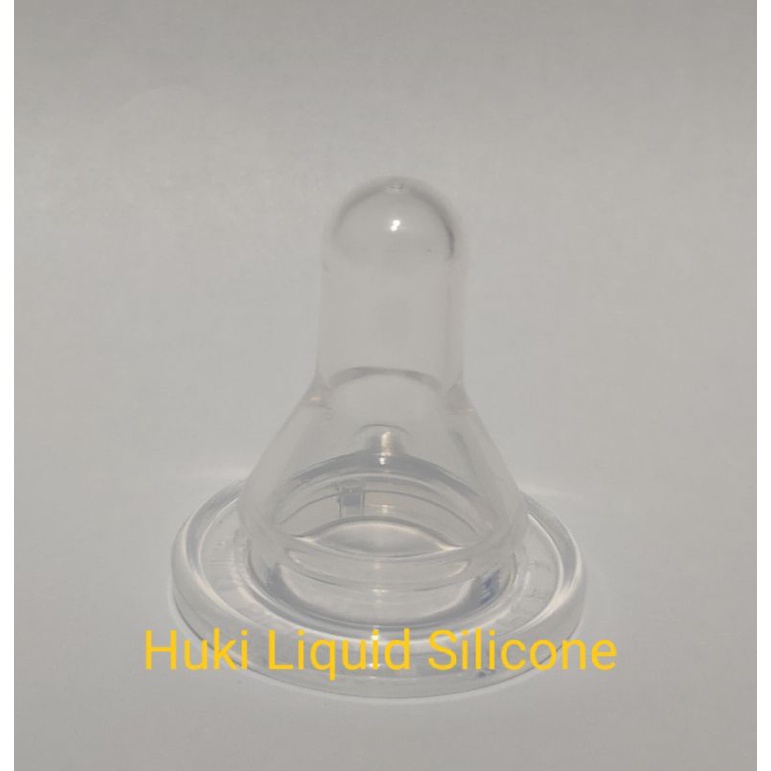 Reguler silicone nipple / dot Huki berbentuk bulat SML