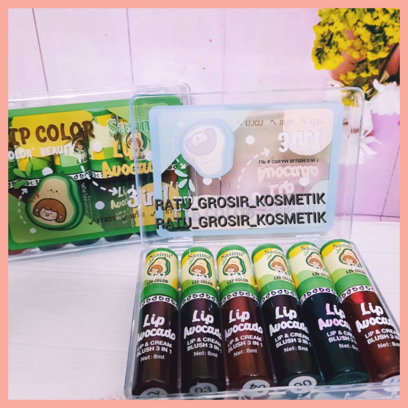 [PER PACK] LIPTINT SASIMI HELLO KISS SWEET HELLO KITTY NO.S884/LIP COLOR AVOCADO NO S913