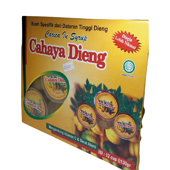 Manisan Carica Khas Dieng isi 12pcs