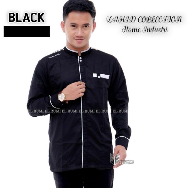 Baju Kokoh Pria Koko Lengan Panjang Koko Hadroh Muslim Pria Koko Pria Dewasa Koko Pria Lengan Panjan