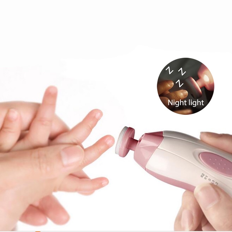 Alat Potong Kuku Bayi Electric Baby Nail Trimmer - TD-288