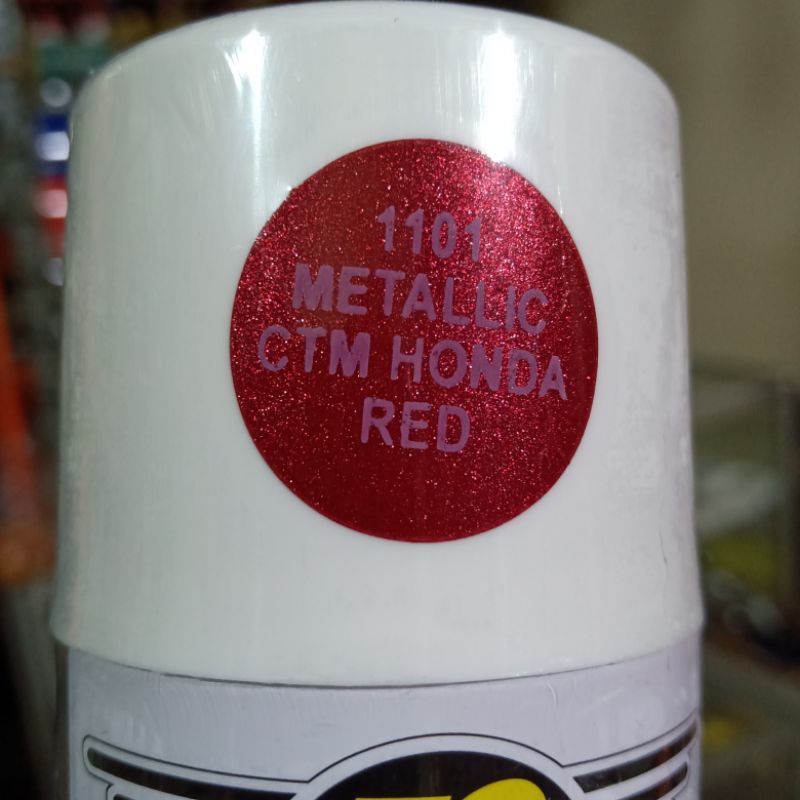 Pilok pilox aerosol warna merah metalic honda red 150cc RJ LONDON cat semprot spray paint untuk motor mobil velg helm besi kayu plastik