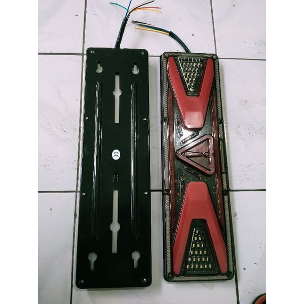 stoplamp truk model V Transformers 24V super terang