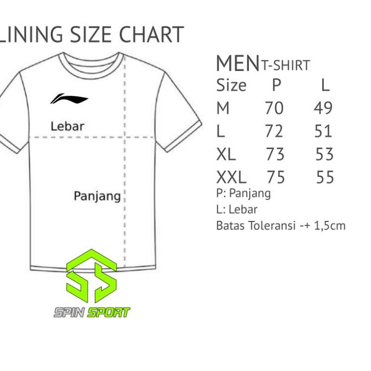 Obral Hemat [LA] Kaos Baju Lining Li-Ning Import Premium Terbaru Badminton Bulutangkis Tenis Meja Pi