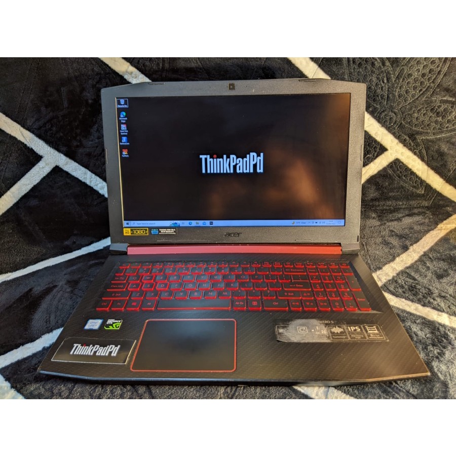 Laptop Gaming Acer Predator Nitro 5 Core i7 Gen 8 GTX 1050Ti