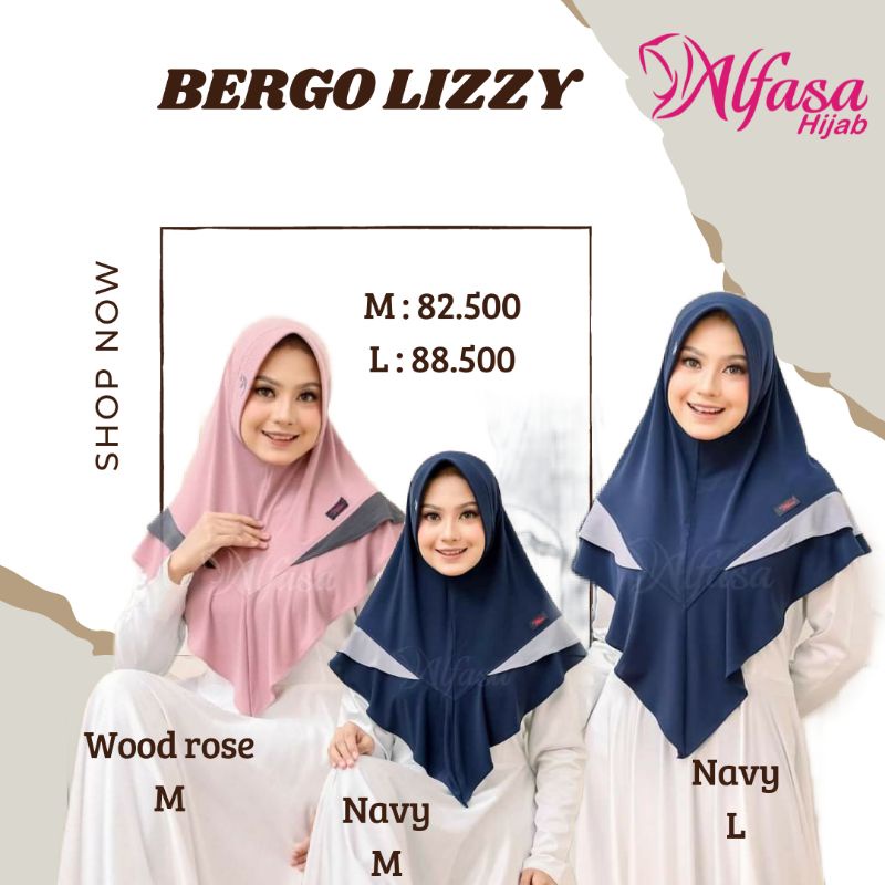 BERGO LIZZY By Alfasa Hijab