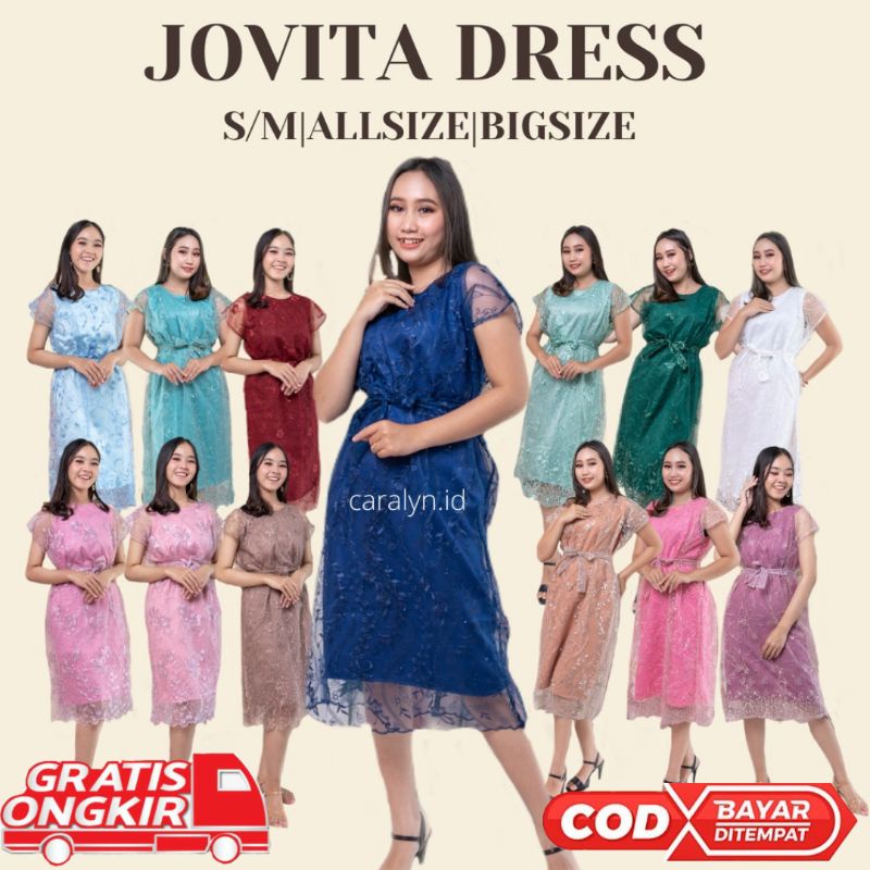 DRESS BRUKAT KOREA JOVITA