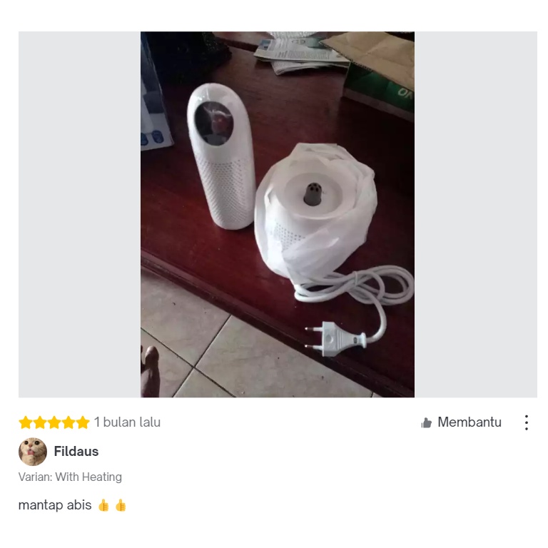 Notale Portable Dehumidifier Dryer Serap Kelembapan Lembab Heating