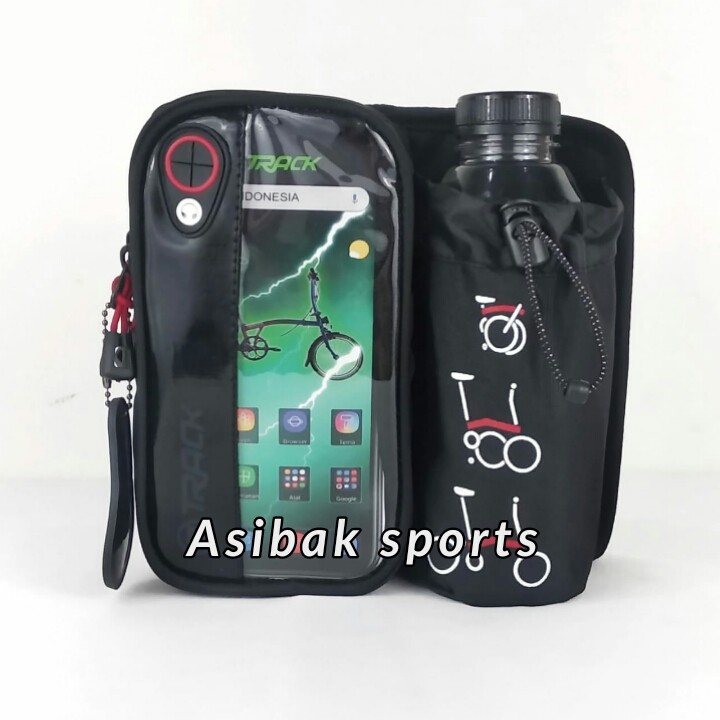 Tas stang sepeda seli mika / Tas handlebar sepeda lipat