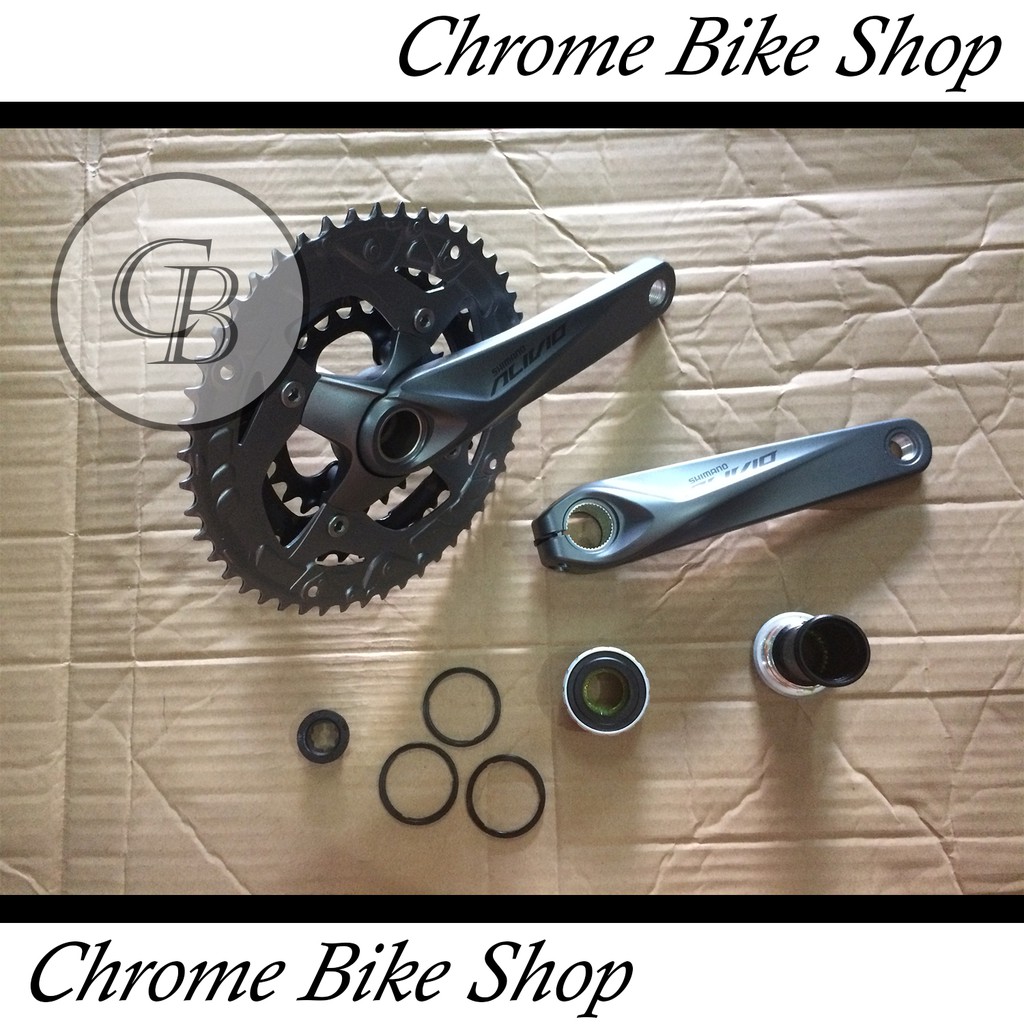 Gir Gear Crank Sepeda Shimano Alivio Hollowtech 2 48T Murah Ori Original