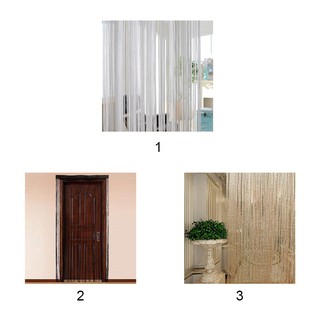 Tirai Pemisah Pintu Ruangan Desain Tali Berkilau Bahan Tirai Pemisah Pintu Ruangan Desain Tali Berkilau Bahan